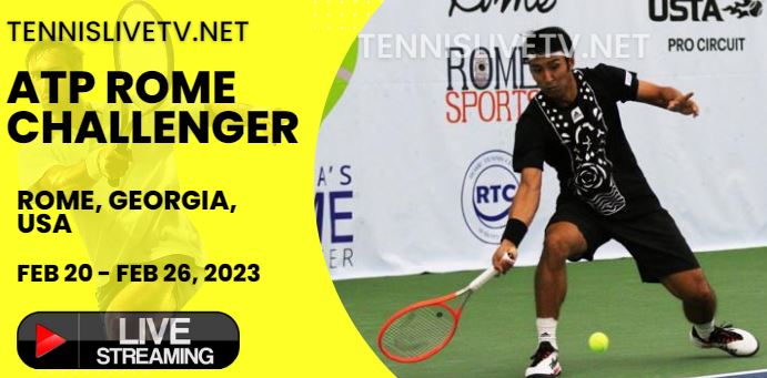 ATP Georgias Rome Challenger Tennis Live Stream