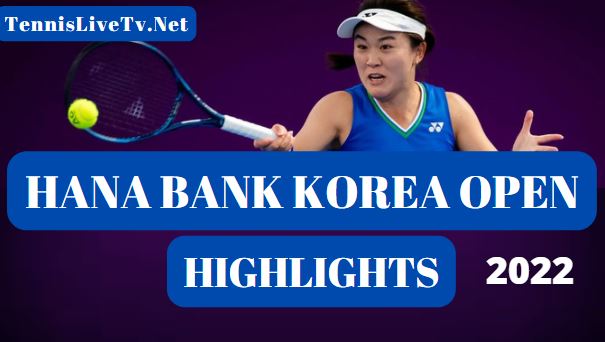 Alexandrova Vs Ostapenko Korea Open Tennis Final Highlights 25092022