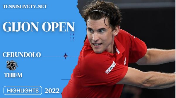 Thiem Vs Cerundolo Gijon Open Tennis Quarterfinal Highlights 14102022