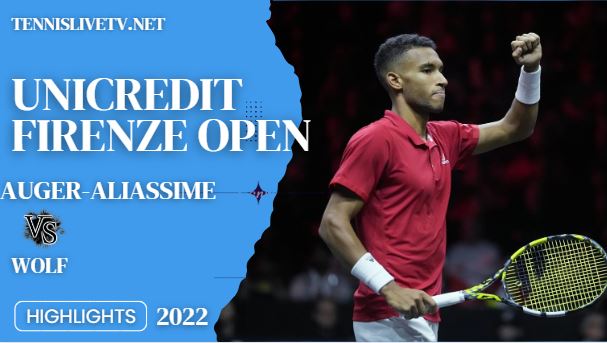 Wolf Vs Auger Aliassime Firenze Open Tennis Final Highlights 16102022
