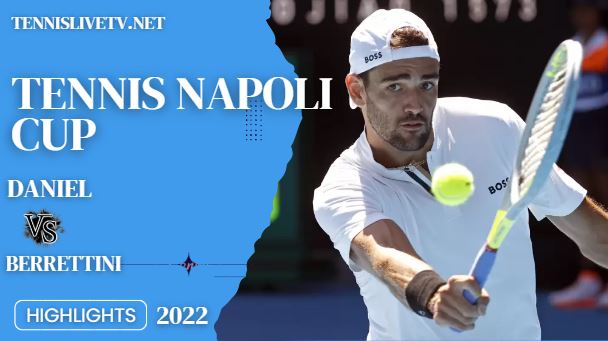 Berrettini Vs Daniel Tennis Napoli Cup Quarterfinal Highlights 21102022