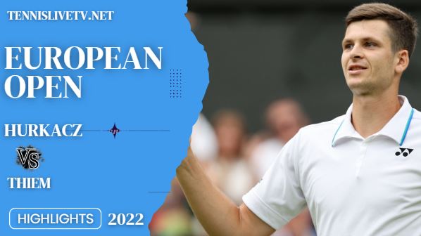 Thiem Vs Hurkacz European Open Tennis Quarterfinal Highlights 21102022