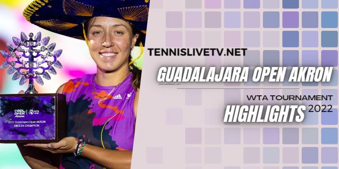 Sakkari Vs Pegula Guadalajara Open Akron Tennis Final Highlights 24102022