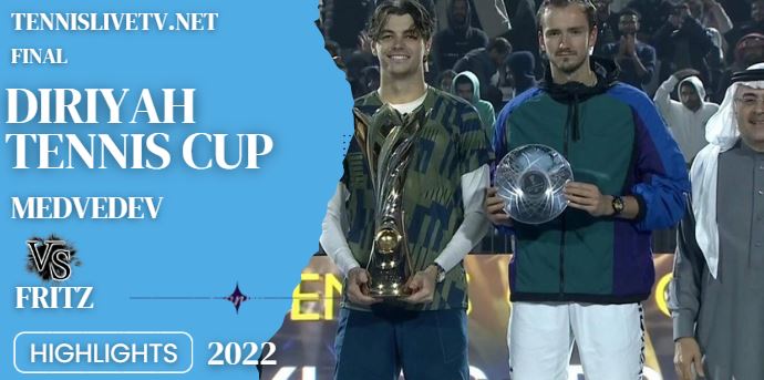 Fritz Vs Medvedev Diriyah Cup Final Highlights 11122022