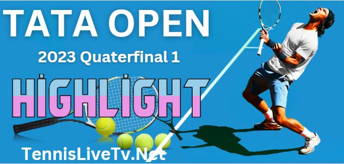Bonzi Vs Krajinovic Maharashtra Open Tennis Quarterfinal Highlights 05012023