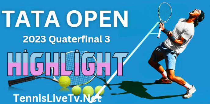 Karatsev Vs Martinez Maharashtra Open Tennis Quarterfinal Highlights 05012023