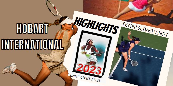 Davis Vs Blinkova Hobart International Tennis Semifinal Highlights 13012023