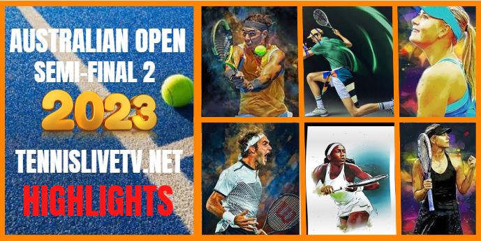 Tsitsipas Vs Khachanov Australian Open Tennis Semifinal Highlights 27012023