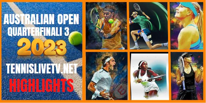 Vekic Vs Sabalenka Australian Open Tennis Quarterfinal Highlights 25012023