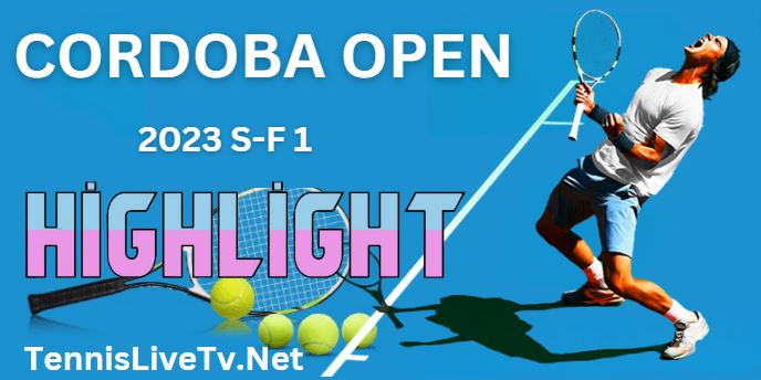 Baez Vs Dellien Cordoba Open Tennis Semifinal Highlights 11022023