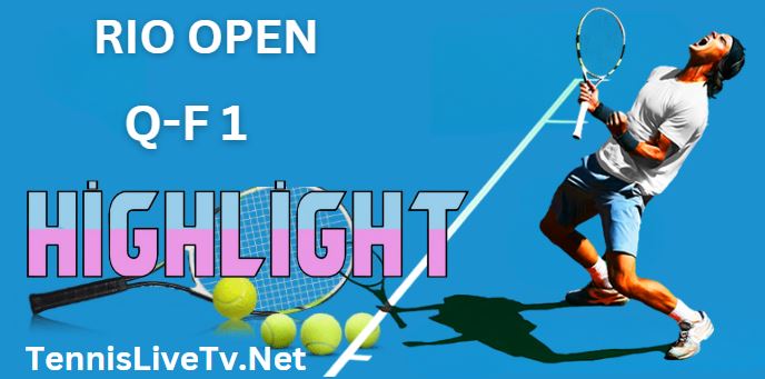 Baez Vs Jarry Rio Open Tennis Quarterfinal Highlights 25022023