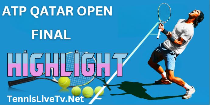 Murray Vs Medvedev Qatar Open Tennis Final Highlights 25022023