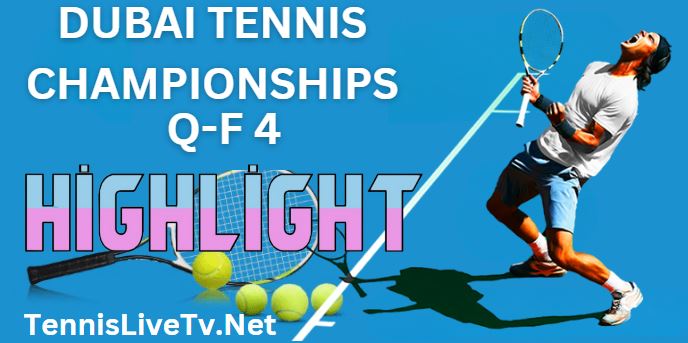 Sonego Vs Zverev Dubai Tennis Championships Quarterfinal  Highlights 02032023
