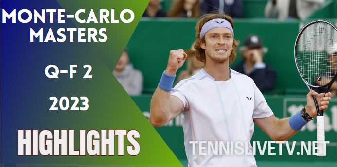 Tsitsipas Vs Fritz Carlo Masters Tennis QF 2 Highlights 14042023