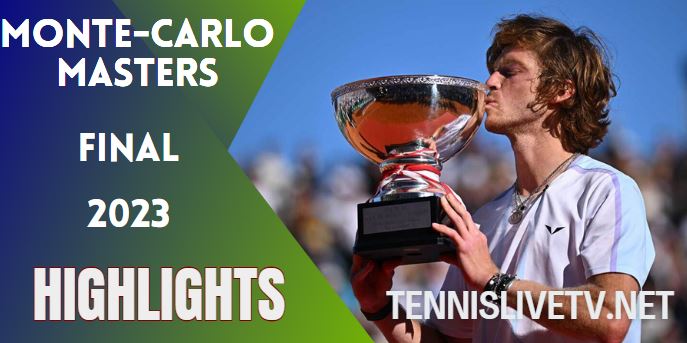 Rune Vs Rublev Carlo Masters Final Highlights 16042023