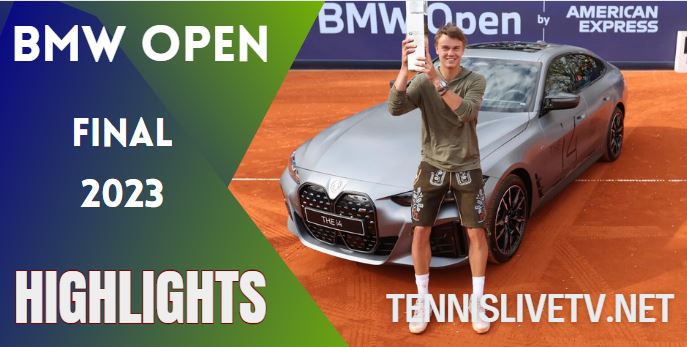 Van De Zandschulp Vs Rune BMW Open Final Highlights 23042023