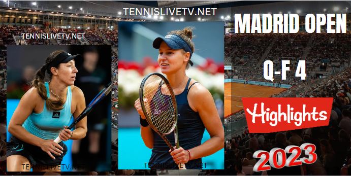 Kudermetova Vs Pegula Madrid Open Quarterfinal Highlights 04052023