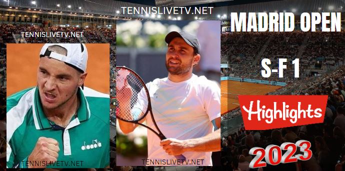 Struff Vs Karatsev Madrid Open Semifinal 1 Highlights 05052023