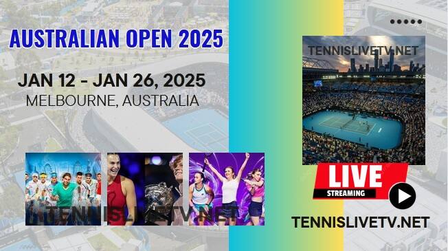 Australian Open Grand Slam Tennis Live Stream Schedule