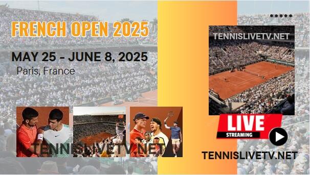 French Open Men Final Tennis Live Streaming 2025 | Roland Garros Online slider