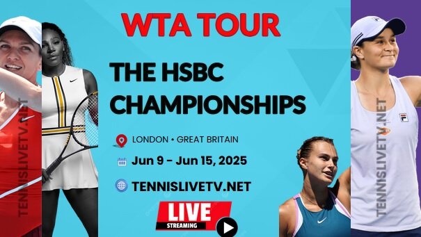 HSBC Championships Day 1 Tennis Live Stream 2025: WTA slider
