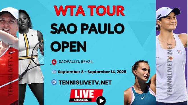 Sao Paulo Open Day 4 Tennis Live Stream 2025: WTA slider