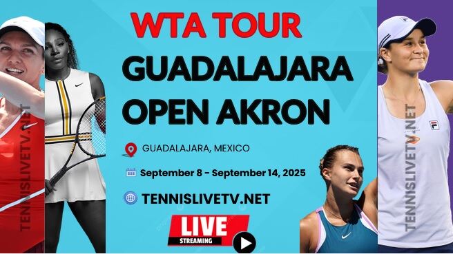 WTA Guadalajara Open Akron Tennis Live Stream How To Watch