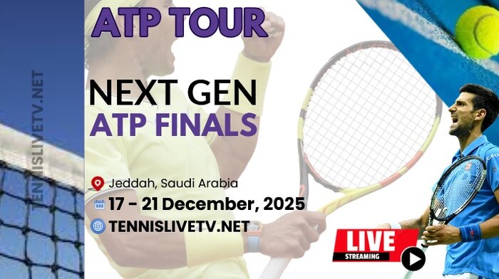 ATP Next Gen Finals Tennis Final Live Stream 2025