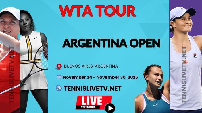 Argentina Open Final Tennis Live Stream 2025: WTA