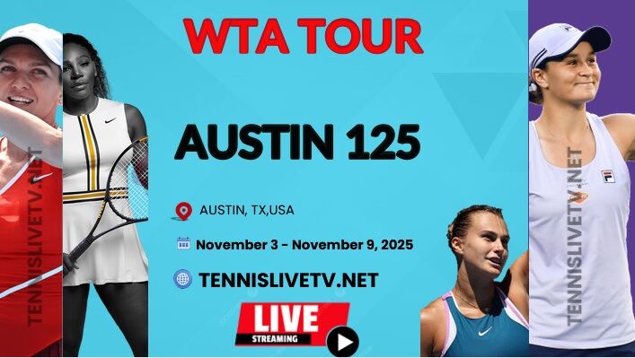 Austin 125 Semifinal Tennis Live Stream 2025: WTA slider