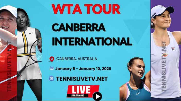Canberra Open Final Tennis Live Stream 2026: WTA