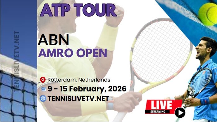ATP ABN AMRO Open (Rotterdam) Final Tennis Live Stream 2026 slider