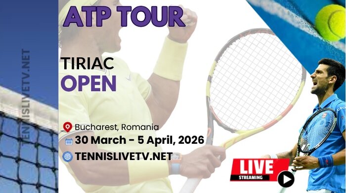 ATP Tiriac Open Final Tennis Live Stream 2026 slider