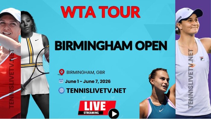 Birmingham Open Final Tennis Live Stream 2026: WTA