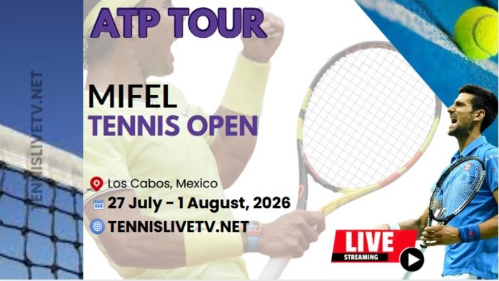 ATP Mifel Tennis Open Day 3 Live Stream 2026